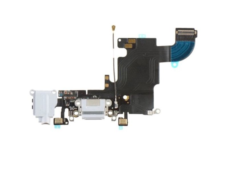 Dock connector voor iPhone 6S Wit/White lightning oplaadpoort flex reparatie onderdeel