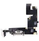 Dock connector voor Apple iPhone 6 PLUS (+) Wit/White lightning oplaadpoort flex reparatie onderdeel