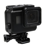 Waterproof behuizing voor GoPro Hero 6 / 5 - 30M case Zwart / Black