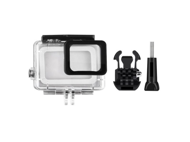 Waterproof behuizing voor GoPro Hero 6 / 5 - 30M case tranparant
