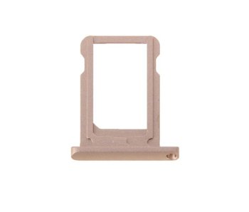 Simkaart houder voor Apple iPad Mini 4 (WiFi) Goud / Gold reparatie onderdeel