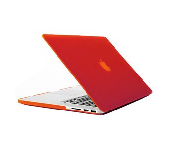 Macbook Pro Retina 13 inch premium hard case cover laptop hoes hardshell Rood/Red