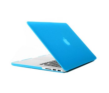 Macbook Pro Retina 15 inch premium hard case cover laptop hoes hardshell Baby Blauw