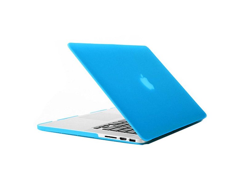 Macbook Pro Retina 15 inch Premium Bescherming Hard Case Cover Laptop Hoes hardshell Baby Blauw