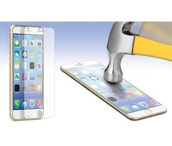 Screenprotector ECHT GEHARD GLAS voor Apple iPhone 6 PLUS / 6S Plus (+) (tempered glass/gehard glas)