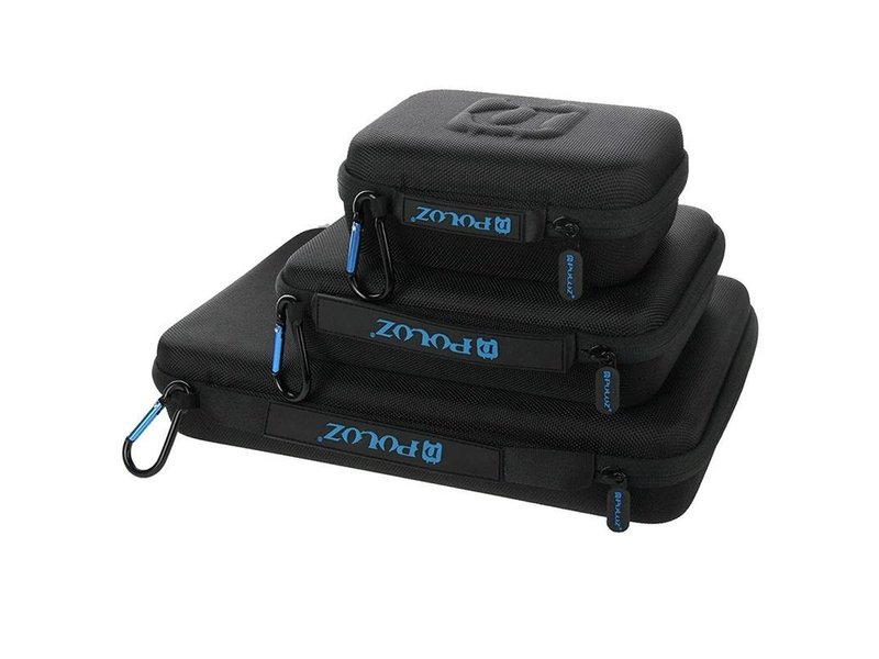 Waterdichte premium travel case SMALL voor GoPro Hero en andere actiecamera's (hoes,koffer)