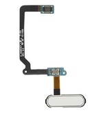 Home button WIT voor Samsung Galaxy S5 i9600 compleet reparatie onderdeel (thuis knop)