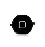 Home button knop voor Apple iPhone 4/4S zwart / black reparatie onderdeel