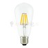 Retro dimbare led lamp - Echt glas - E27 -  Extra warm-wit - Druppelvorm