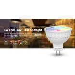 Mi·Light GU5.3 LED spot Mi-Light 4W RGB & Dual White 12V MR16 Halogeenvervanger op afstand bedienbaar