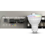 Mi·Light GU10 RGBWW 4W Wifi Ledspot(s) set met afstandsbediening.  Mi-Light  Kleur + Dual White  GU10 Starterskit