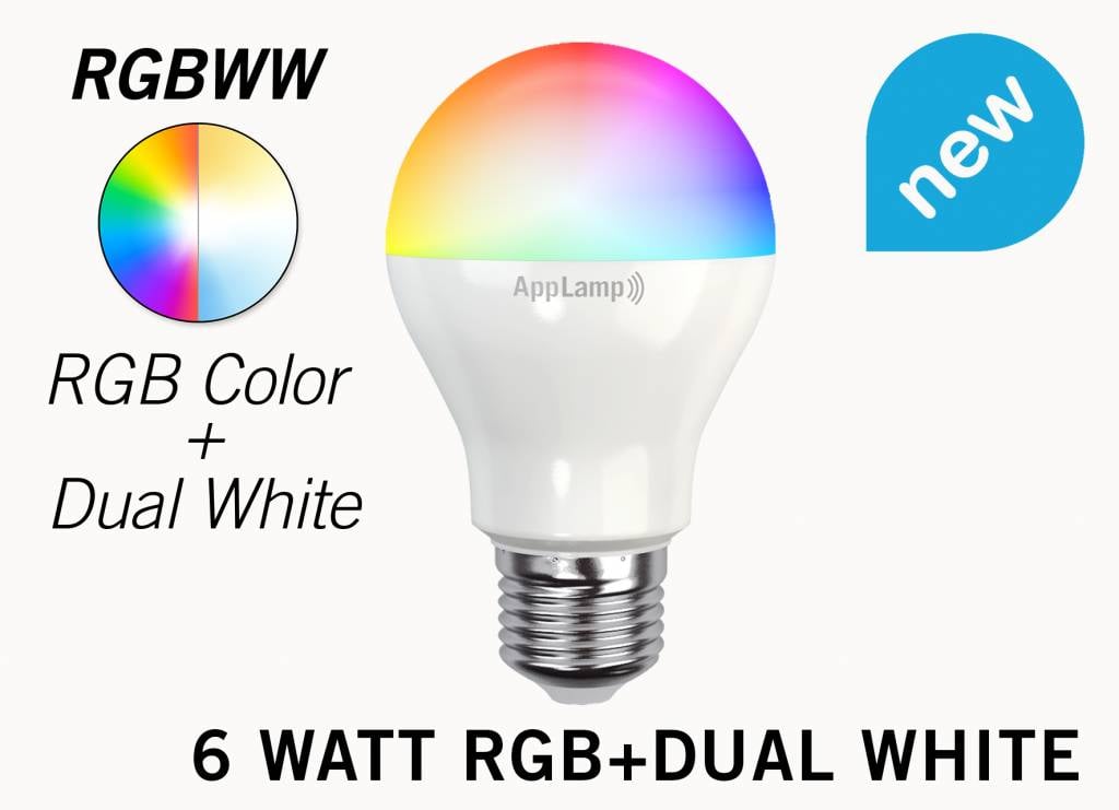 Overredend Verleiden pit Mi·Light Set met 6W RGBWW Kleur + Dual White Mi-Light LED lampen met  Afstandsbediening | AppLamp.nl