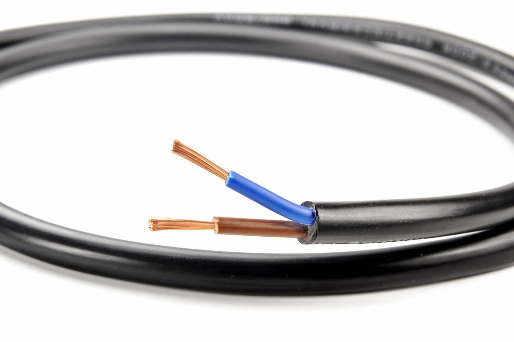 Applamp 2-aderige Ronde Kabel 15 AWG