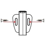 LED PIR bewegingssensor Ø10mm  inbouw of op/onderbouw (40sec), afstand < 2M, 4A 12V-24V