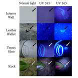 24V UV-A Blacklight LED strip | 395nm | 5M 240LED/m 20W/p.m