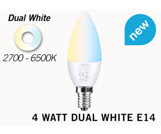 Mi·Light Miboxer / Mi-Light Kaarslamp 4W Dual White E14 Wifi LED Lamp