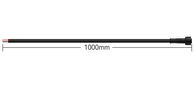 Mi·Light Voedingskabel 2-polig voor Extra Warm Wit 3W IP66 Mini LED spotje afbeelding