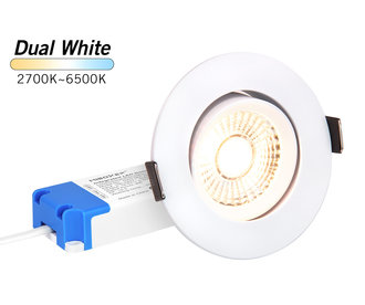 Mi·Light Mi-Light 6Watt RF Dual White LED 2.4G kantelbare Inbouwspot