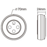 Mi·Light MiLight 2.4G Sunrise Remote Dual White , AAA Batterijen