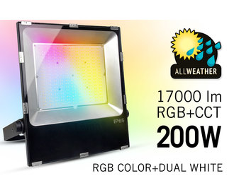 Mi·Light Mi-Light 200W RGBWW Kleur+Dual Wit schijnwerper