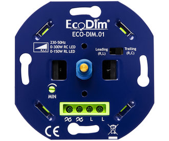 EcoDim ECO-DIM.01 Led dimmer universeel 0-300W (RLC)