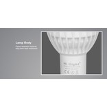 Mi·Light Zigbee GU10 LED Spot Mi-Light 4W RGBWW Kleur + Dual White. 220V