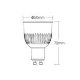 Mi·Light Mi-Light Zigbee 3.0 + RF 6W RGBWW Kleur + Dual White Dimbaar GU10 LED Spot 220V