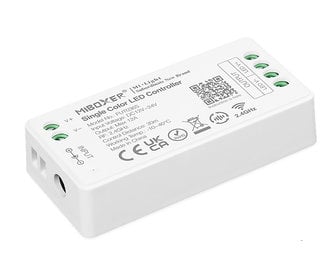 Mi·Light Enkelkleurige LED strip controller 12A, 12V-24V (LOS)