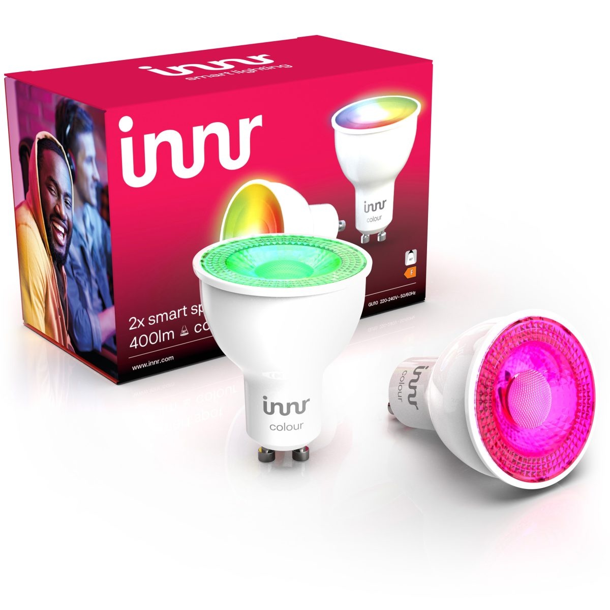 INNR INNR Zigbee Colour GU10 RGBWW Duo Pack RS 232 C-2