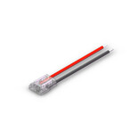 Witte COB LED strip soldeervrije voedings connector voor 8mm ledstrips