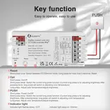 GLEDOPTO 12A Gledopto 2 in 1 Single Color/Dual White Zigbee Pro Controller GL-C-203P | 12-24 Volt