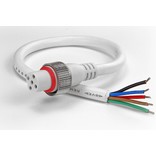 5 Pin IP68 Waterdichte Pigtail Connector RGBW Led Strips