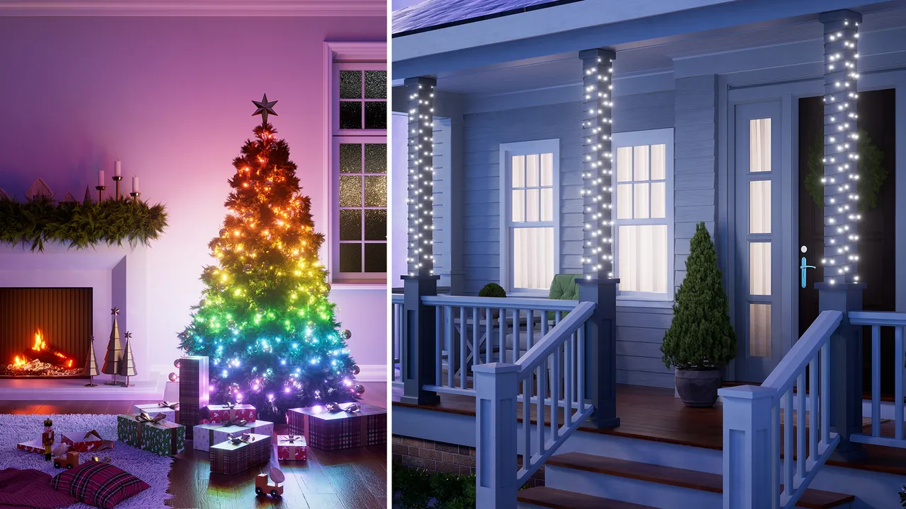 Feestdagen Mutlicolor 20m effect slinger + APP