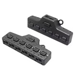 Applamp 6-Weg DC Voeding Splitter met klemcontacten