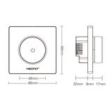 Mi·Light 300W Zigbee 3.0 + RF Triac Dimmer met Draaiknop