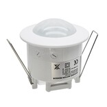 230 Volt inbouw PIR bewegingssensor 1200W | 10 sec tot 7 min | 6m bereik