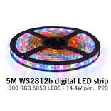 RGB Dreamcolor SPI Led Strip | WS2812b 5V | 60 Leds pm 5m Type 5050 14,4W pm