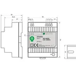 POS POS DIN60W12 - DIN Rail Voeding 12V 60W 5 Ampère