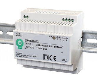 POS POS DIN Rail Voeding 12V 100W 8.3A