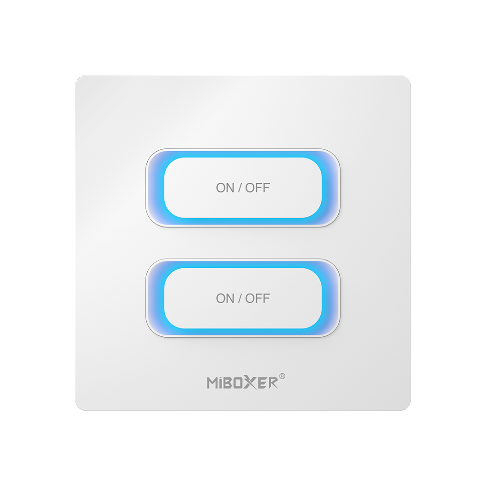 Mi·Light ESZ2 Zigbee 3.0 + 2.4G Wandschakelaar (wit) afbeelding 1