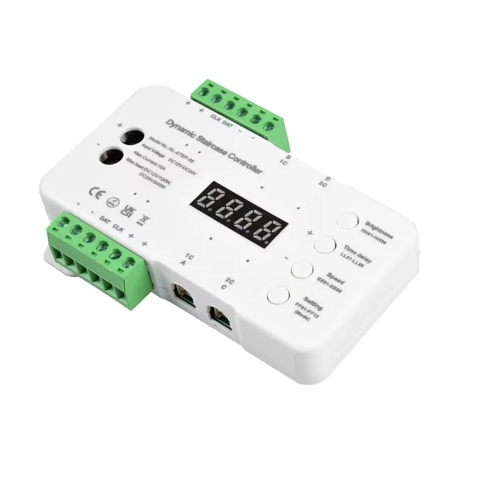 Dynamische trapverlichting controller | Max 16 tredes | 12/24V afbeelding 1