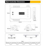 Dynamische trapverlichting controller | Max 16 tredes | 12/24V