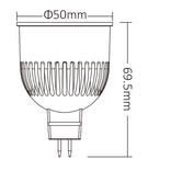 Mi·Light Mi-light 6W RGB & Dual White 12V MR16 GU5.3 LED Spot