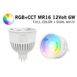 Mi·Light Mi-light 6W RGB & Dual White 12V MR16 GU5.3 LED Spot
