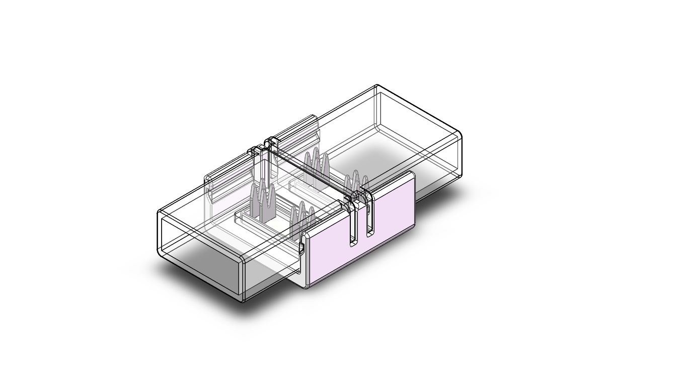 IP68 Waterdichte COB LED koppelstuk voor Dual White of RGB COB ledstrips, soldeervrij. Voor 10-12mm ledstrips