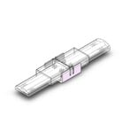 IP68 Waterdichte COB LED koppelstuk voor Dual White of RGB COB ledstrips, soldeervrij. Voor 10-12mm ledstrips
