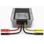 Applamp 24V Spanningsstabilisator voor LED Strips – DC 8–35V naar 24V – 120W