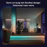 Philips Hue Philips Hue gradient lightstrip - wit en gekleurd licht - 2m - basis | 20 Watt