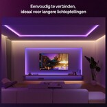 Philips Hue Philips Hue Flux LED strip verlenging - 2 meter verlengstrip -  Eenvoudige installatie - Wit en gekleurd licht - Chromasync™ technologie | 19.5 Watt