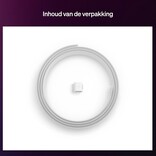 Philips Hue Philips Hue Flux LED strip verlenging - 2 meter verlengstrip -  Eenvoudige installatie - Wit en gekleurd licht - Chromasync™ technologie | 19.5 Watt
